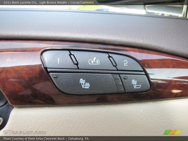 Light Bronze Metallic / Cocoa/Cashmere 2011 Buick Lucerne CXL