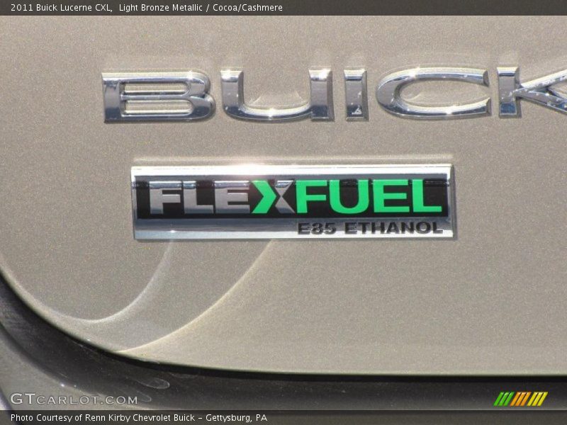 Light Bronze Metallic / Cocoa/Cashmere 2011 Buick Lucerne CXL