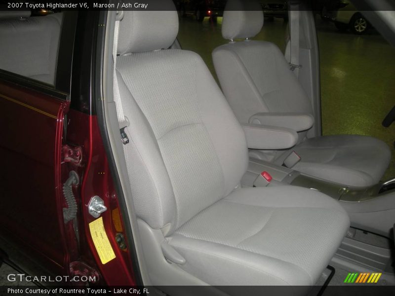 Maroon / Ash Gray 2007 Toyota Highlander V6