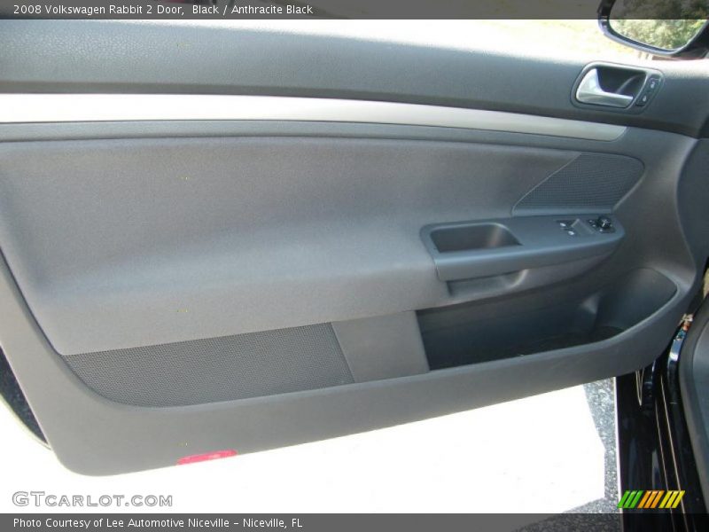 Black / Anthracite Black 2008 Volkswagen Rabbit 2 Door
