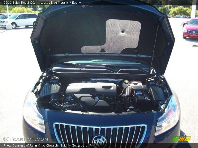 Majestic Blue Metallic / Ebony 2011 Buick Regal CXL