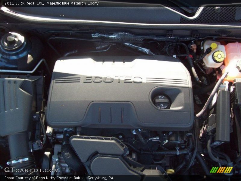 Majestic Blue Metallic / Ebony 2011 Buick Regal CXL