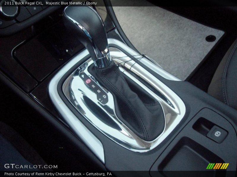 Majestic Blue Metallic / Ebony 2011 Buick Regal CXL