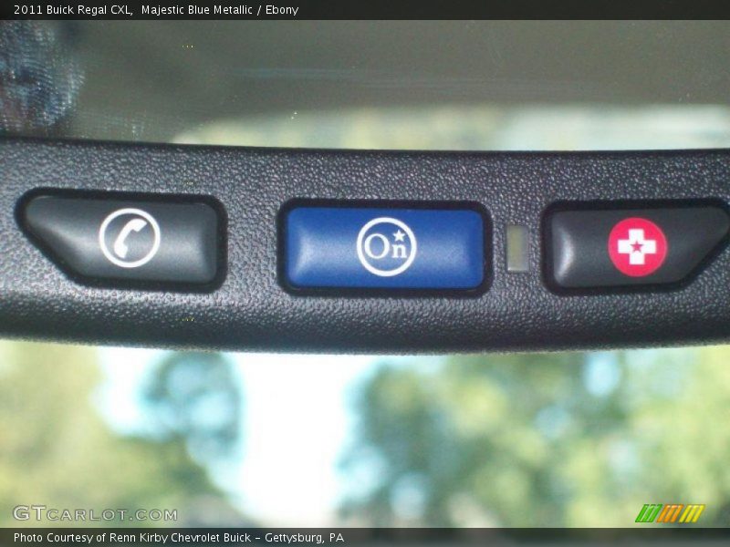 Majestic Blue Metallic / Ebony 2011 Buick Regal CXL