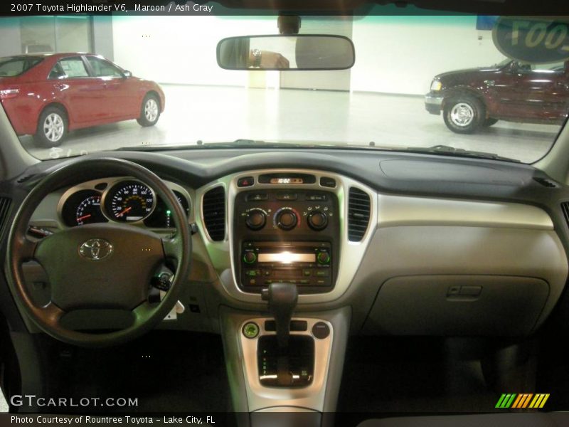 Maroon / Ash Gray 2007 Toyota Highlander V6