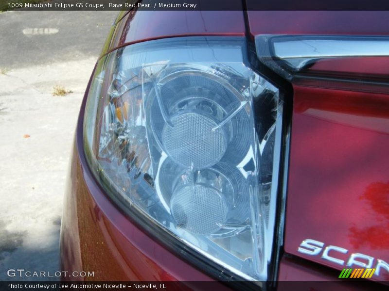 Rave Red Pearl / Medium Gray 2009 Mitsubishi Eclipse GS Coupe