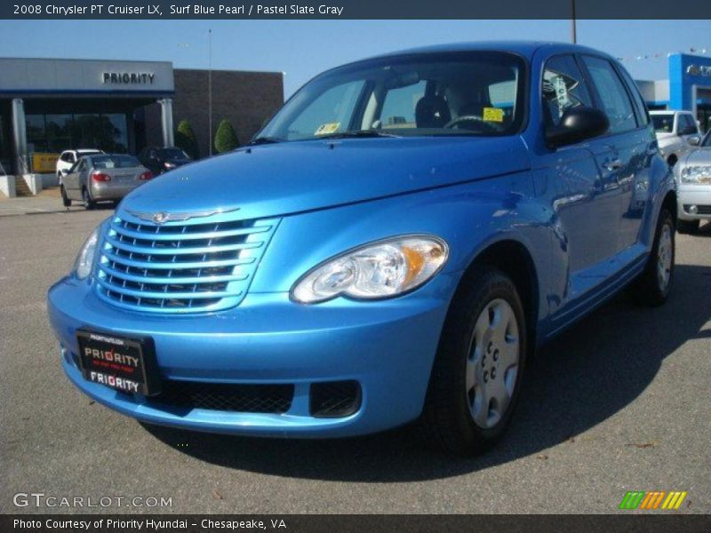 Surf Blue Pearl / Pastel Slate Gray 2008 Chrysler PT Cruiser LX