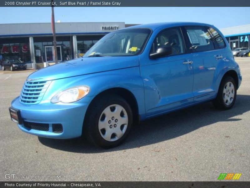 Surf Blue Pearl / Pastel Slate Gray 2008 Chrysler PT Cruiser LX