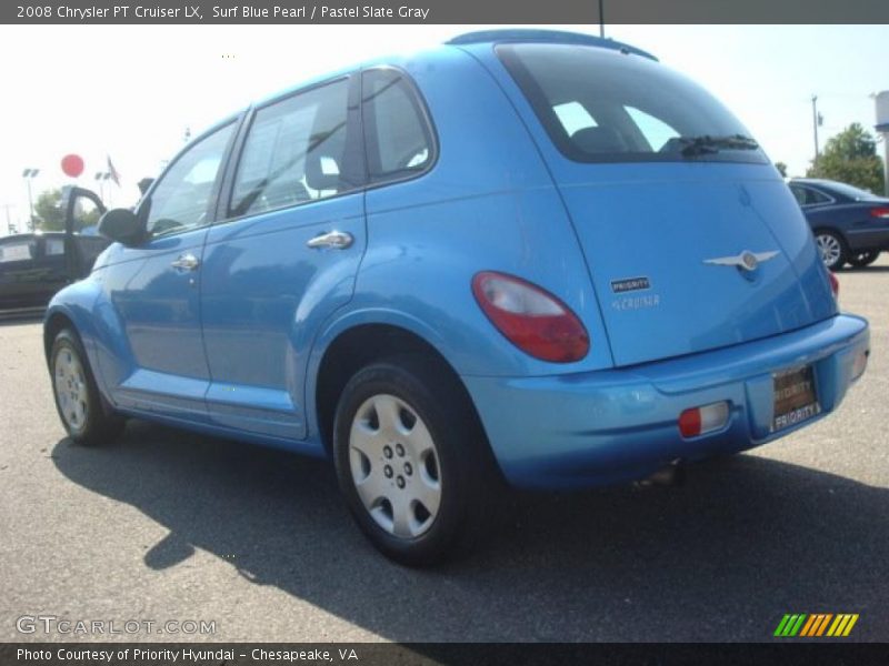 Surf Blue Pearl / Pastel Slate Gray 2008 Chrysler PT Cruiser LX