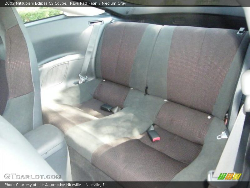 Rave Red Pearl / Medium Gray 2009 Mitsubishi Eclipse GS Coupe