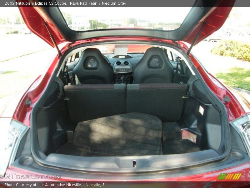 Rave Red Pearl / Medium Gray 2009 Mitsubishi Eclipse GS Coupe