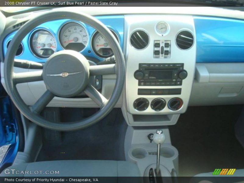 Surf Blue Pearl / Pastel Slate Gray 2008 Chrysler PT Cruiser LX