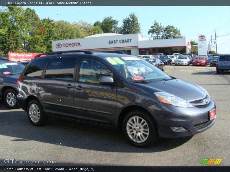 Slate Metallic / Stone 2008 Toyota Sienna XLE AWD