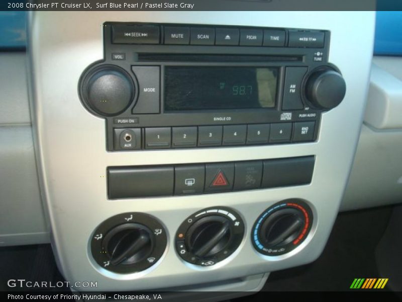 Surf Blue Pearl / Pastel Slate Gray 2008 Chrysler PT Cruiser LX