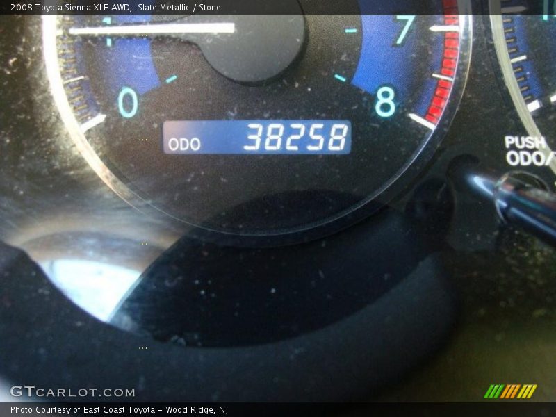 Slate Metallic / Stone 2008 Toyota Sienna XLE AWD