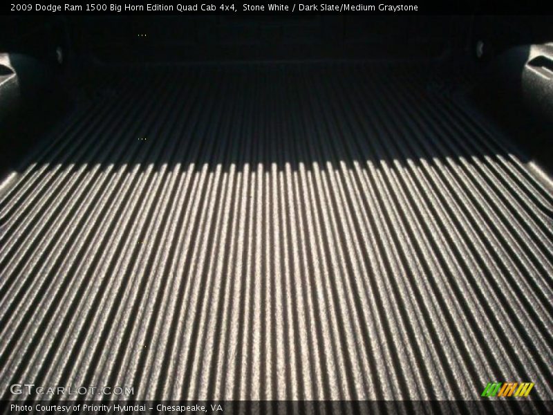 Stone White / Dark Slate/Medium Graystone 2009 Dodge Ram 1500 Big Horn Edition Quad Cab 4x4