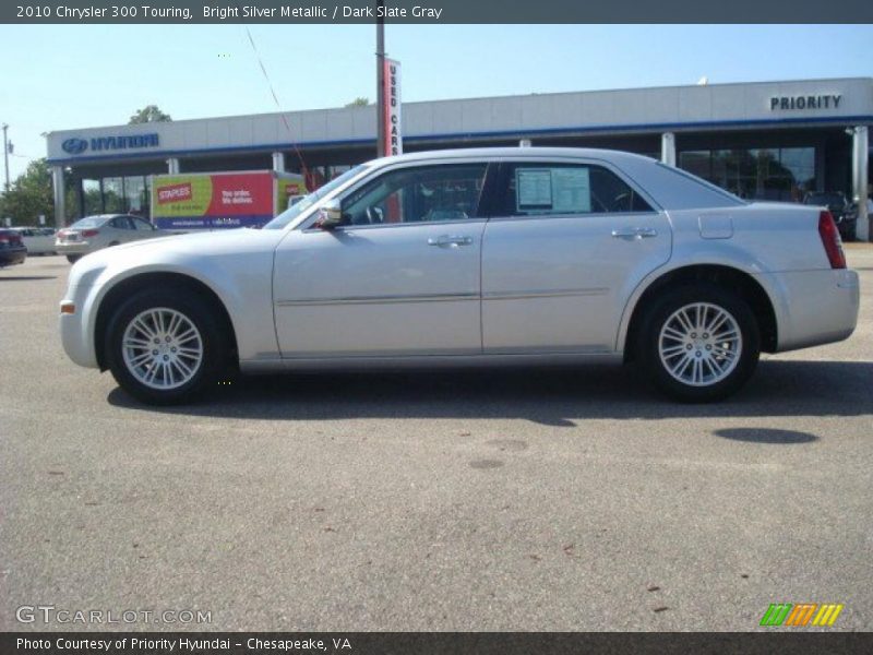Bright Silver Metallic / Dark Slate Gray 2010 Chrysler 300 Touring