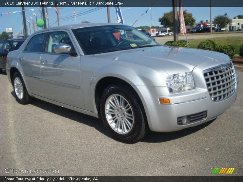 Bright Silver Metallic / Dark Slate Gray 2010 Chrysler 300 Touring