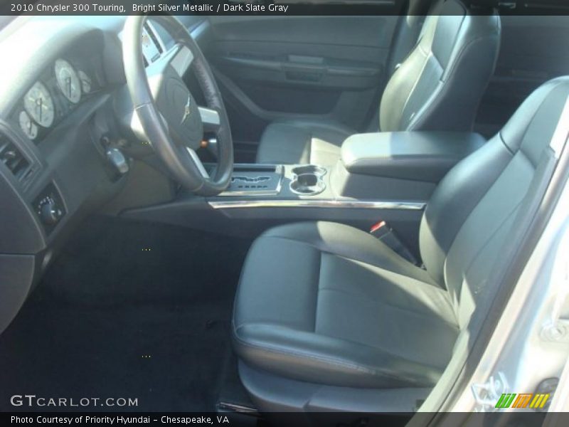 Bright Silver Metallic / Dark Slate Gray 2010 Chrysler 300 Touring