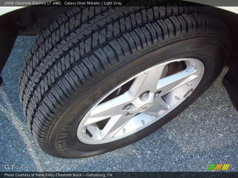 Galaxy Silver Metallic / Light Gray 2006 Chevrolet Equinox LT AWD