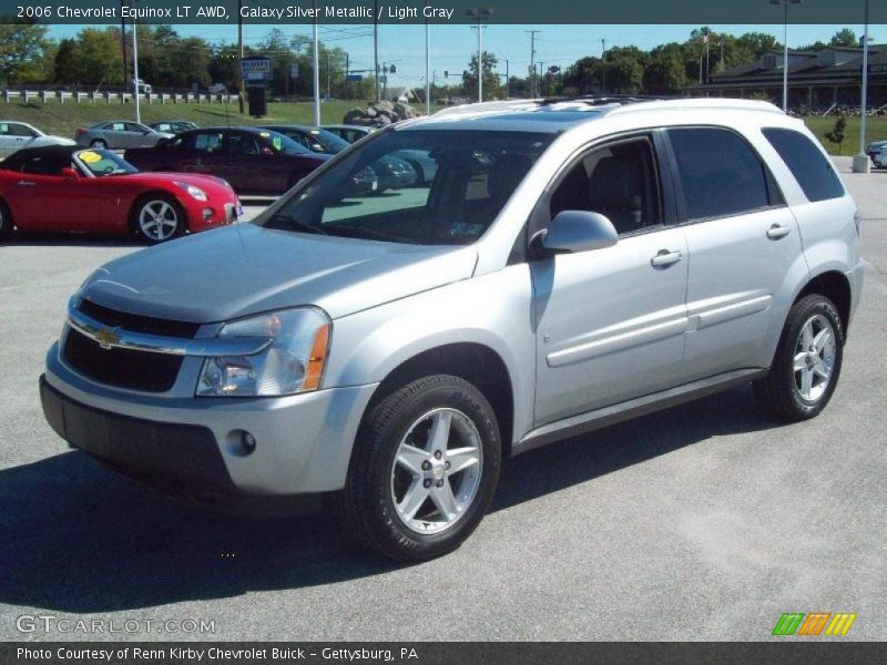 Galaxy Silver Metallic / Light Gray 2006 Chevrolet Equinox LT AWD