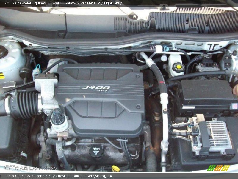 Galaxy Silver Metallic / Light Gray 2006 Chevrolet Equinox LT AWD