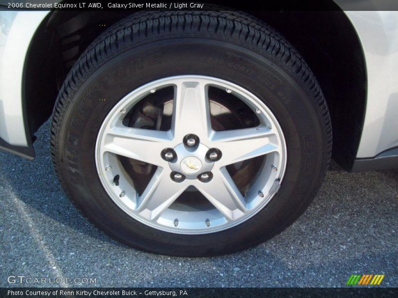Galaxy Silver Metallic / Light Gray 2006 Chevrolet Equinox LT AWD
