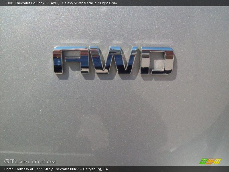 Galaxy Silver Metallic / Light Gray 2006 Chevrolet Equinox LT AWD