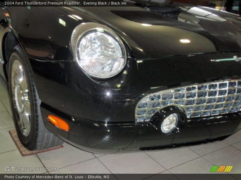 Evening Black / Black Ink 2004 Ford Thunderbird Premium Roadster