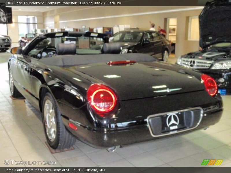 Evening Black / Black Ink 2004 Ford Thunderbird Premium Roadster