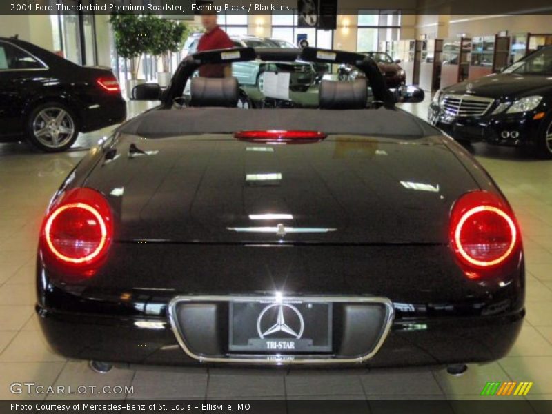 Evening Black / Black Ink 2004 Ford Thunderbird Premium Roadster