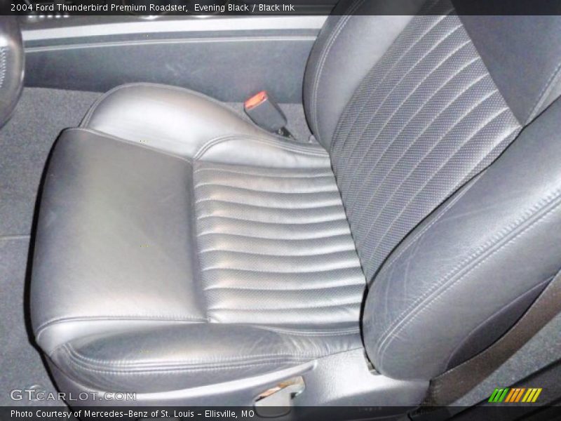 Evening Black / Black Ink 2004 Ford Thunderbird Premium Roadster