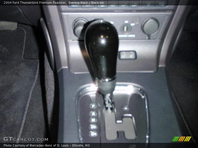 Evening Black / Black Ink 2004 Ford Thunderbird Premium Roadster
