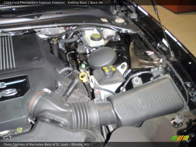 Evening Black / Black Ink 2004 Ford Thunderbird Premium Roadster