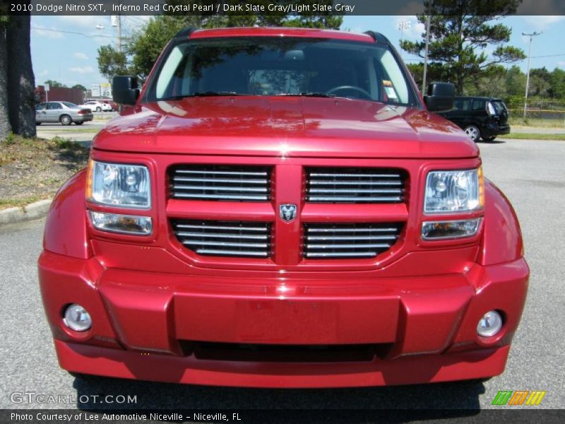 Inferno Red Crystal Pearl / Dark Slate Gray/Light Slate Gray 2010 Dodge Nitro SXT