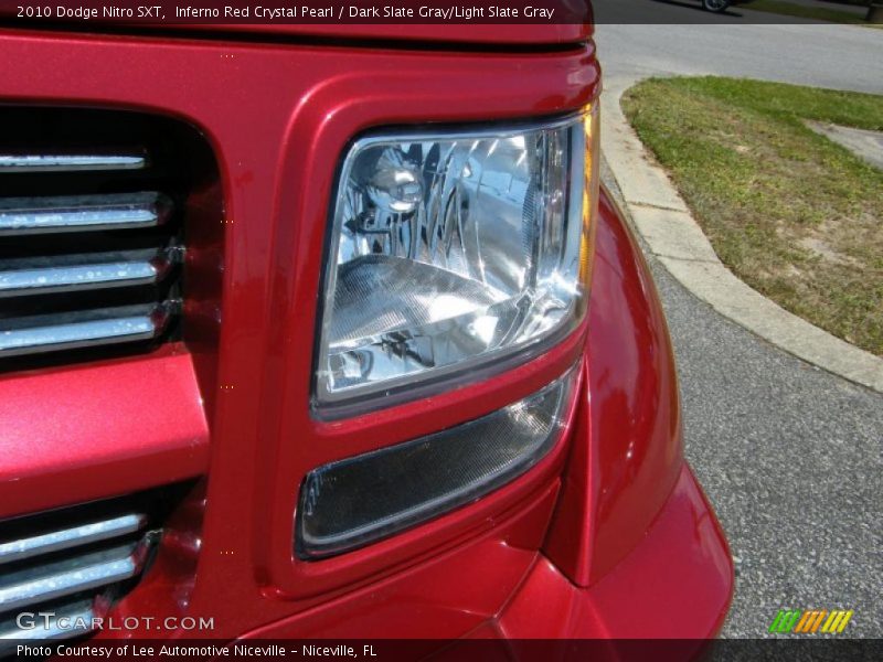 Inferno Red Crystal Pearl / Dark Slate Gray/Light Slate Gray 2010 Dodge Nitro SXT