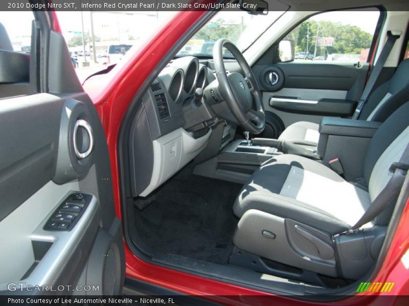 Inferno Red Crystal Pearl / Dark Slate Gray/Light Slate Gray 2010 Dodge Nitro SXT