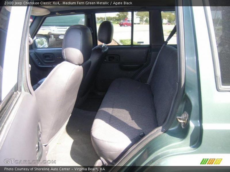 Medium Fern Green Metallic / Agate Black 2000 Jeep Cherokee Classic 4x4