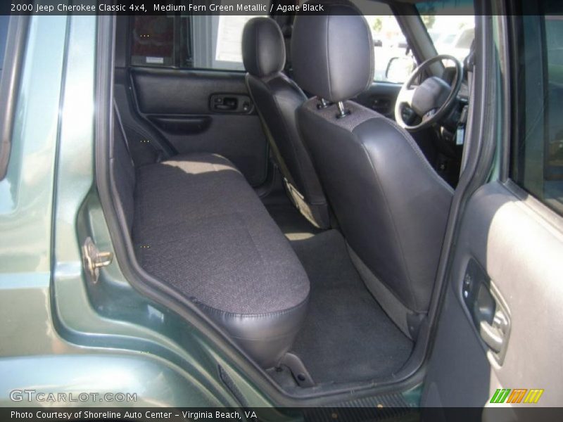 Medium Fern Green Metallic / Agate Black 2000 Jeep Cherokee Classic 4x4