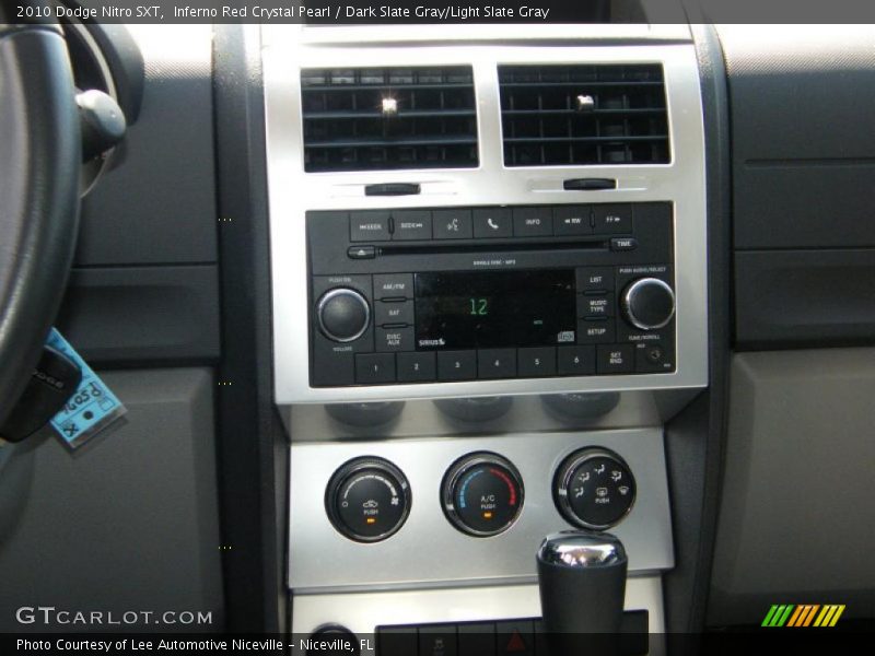 Inferno Red Crystal Pearl / Dark Slate Gray/Light Slate Gray 2010 Dodge Nitro SXT