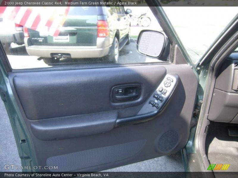 Medium Fern Green Metallic / Agate Black 2000 Jeep Cherokee Classic 4x4