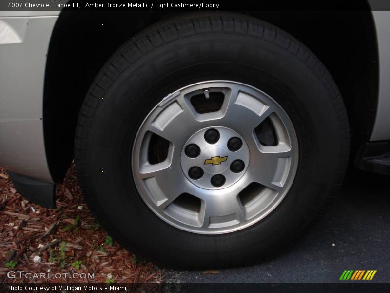 Amber Bronze Metallic / Light Cashmere/Ebony 2007 Chevrolet Tahoe LT