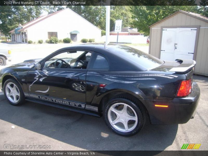 Black / Dark Charcoal 2002 Ford Mustang GT Coupe