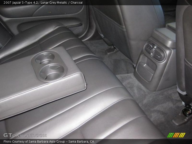 Lunar Grey Metallic / Charcoal 2007 Jaguar S-Type 4.2