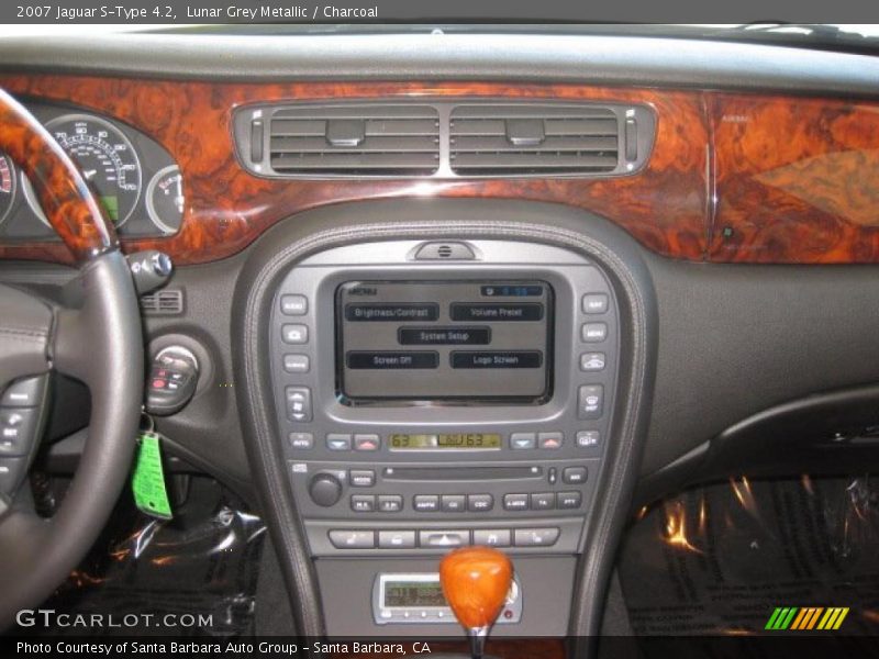 Lunar Grey Metallic / Charcoal 2007 Jaguar S-Type 4.2