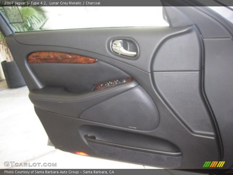 Lunar Grey Metallic / Charcoal 2007 Jaguar S-Type 4.2