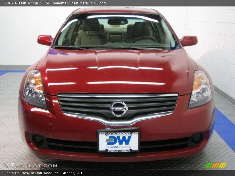 Sonoma Sunset Metallic / Blond 2007 Nissan Altima 2.5 SL