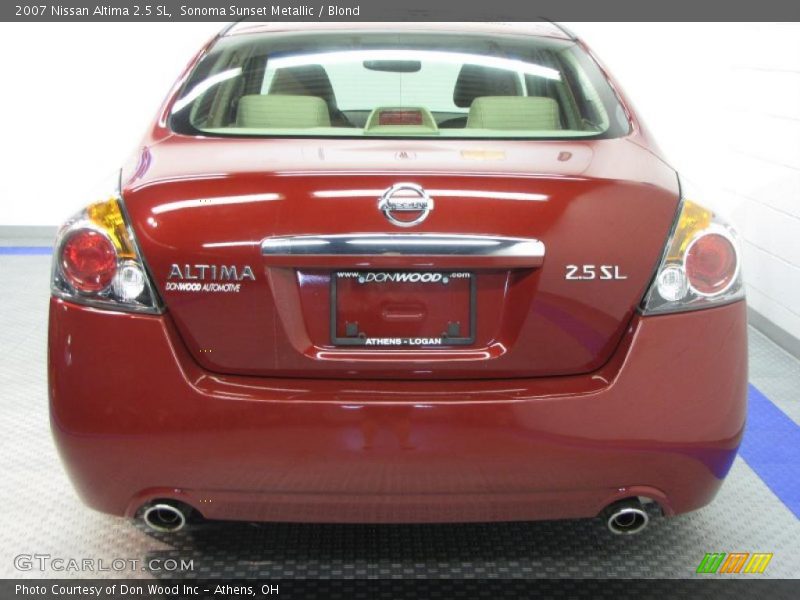 Sonoma Sunset Metallic / Blond 2007 Nissan Altima 2.5 SL