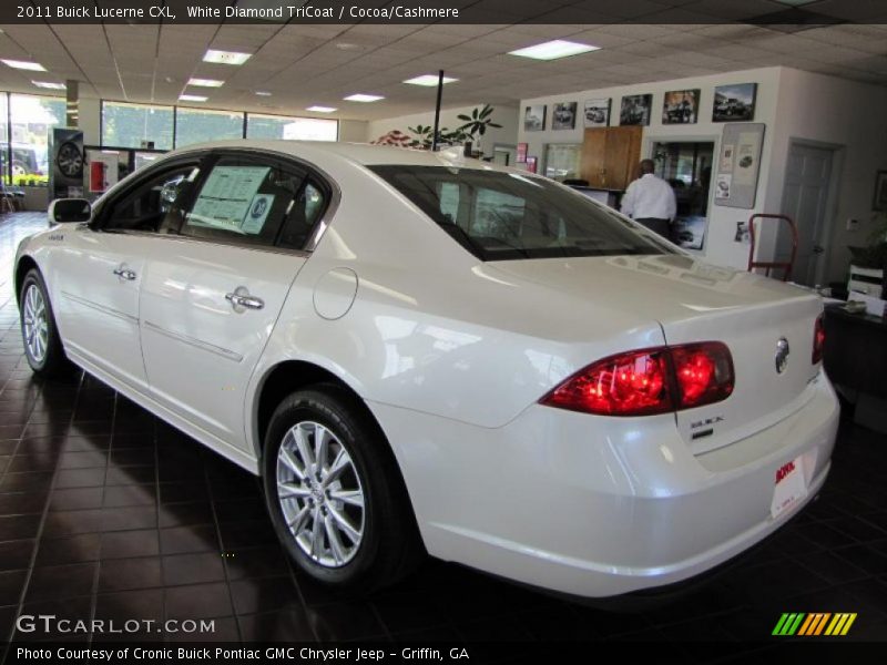 White Diamond TriCoat / Cocoa/Cashmere 2011 Buick Lucerne CXL