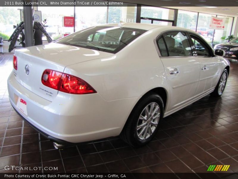 White Diamond TriCoat / Cocoa/Cashmere 2011 Buick Lucerne CXL